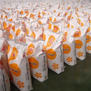 白(bái)色進口(kǒu)牛皮紙(zhǐ)三合一(yi)紙塑複(fu)合方底(di)敞口袋(dai)