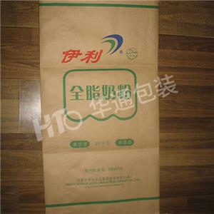 黃(huáng)色國産紙(zhǐ)縫底塑複(fu)合袋